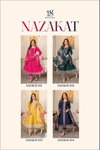 18 Attitude Nazakat Maslin Anarkali Kurti With Bottom Dupatta Suppliers In India